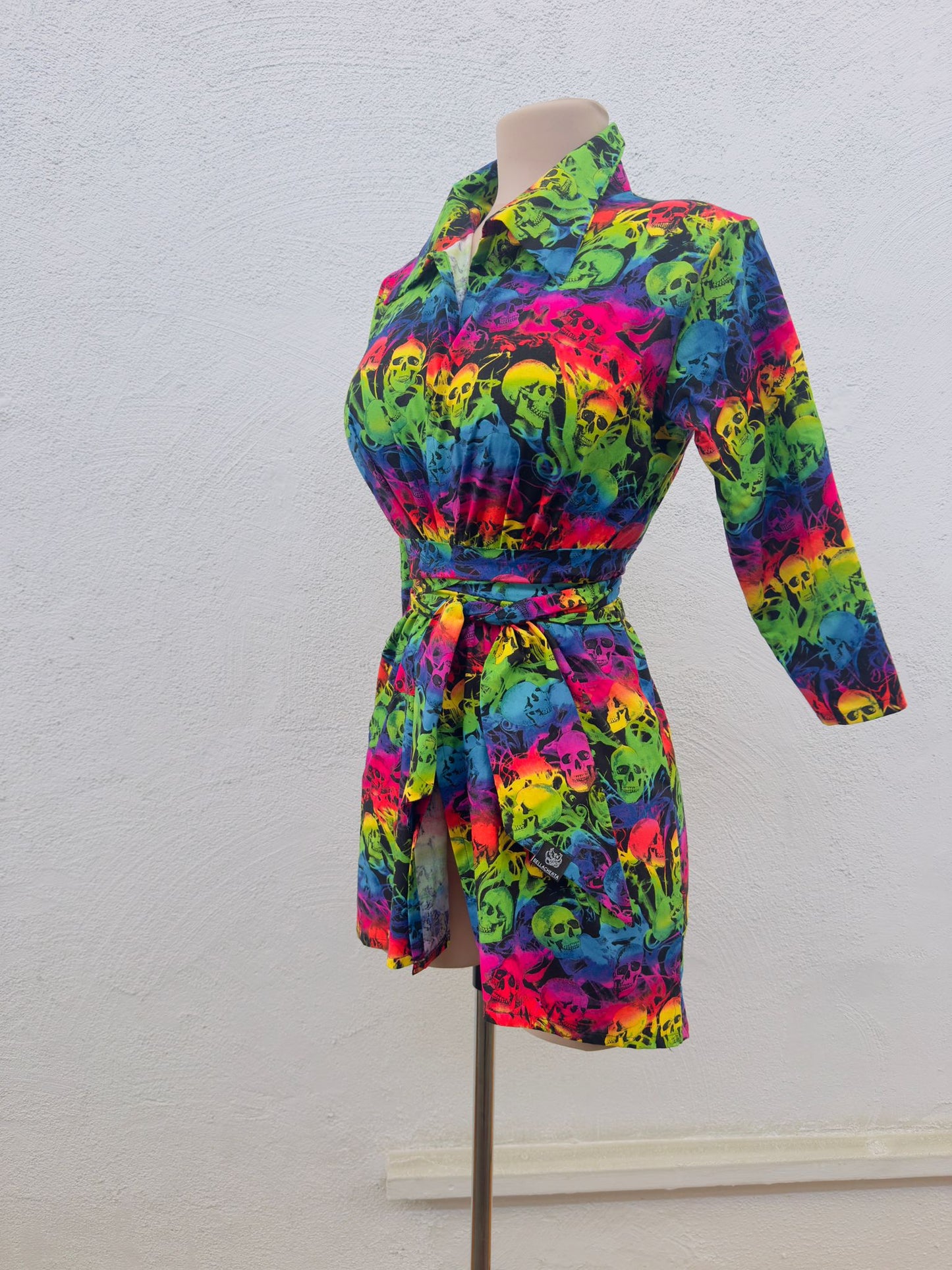 NEON SKULL ROBE