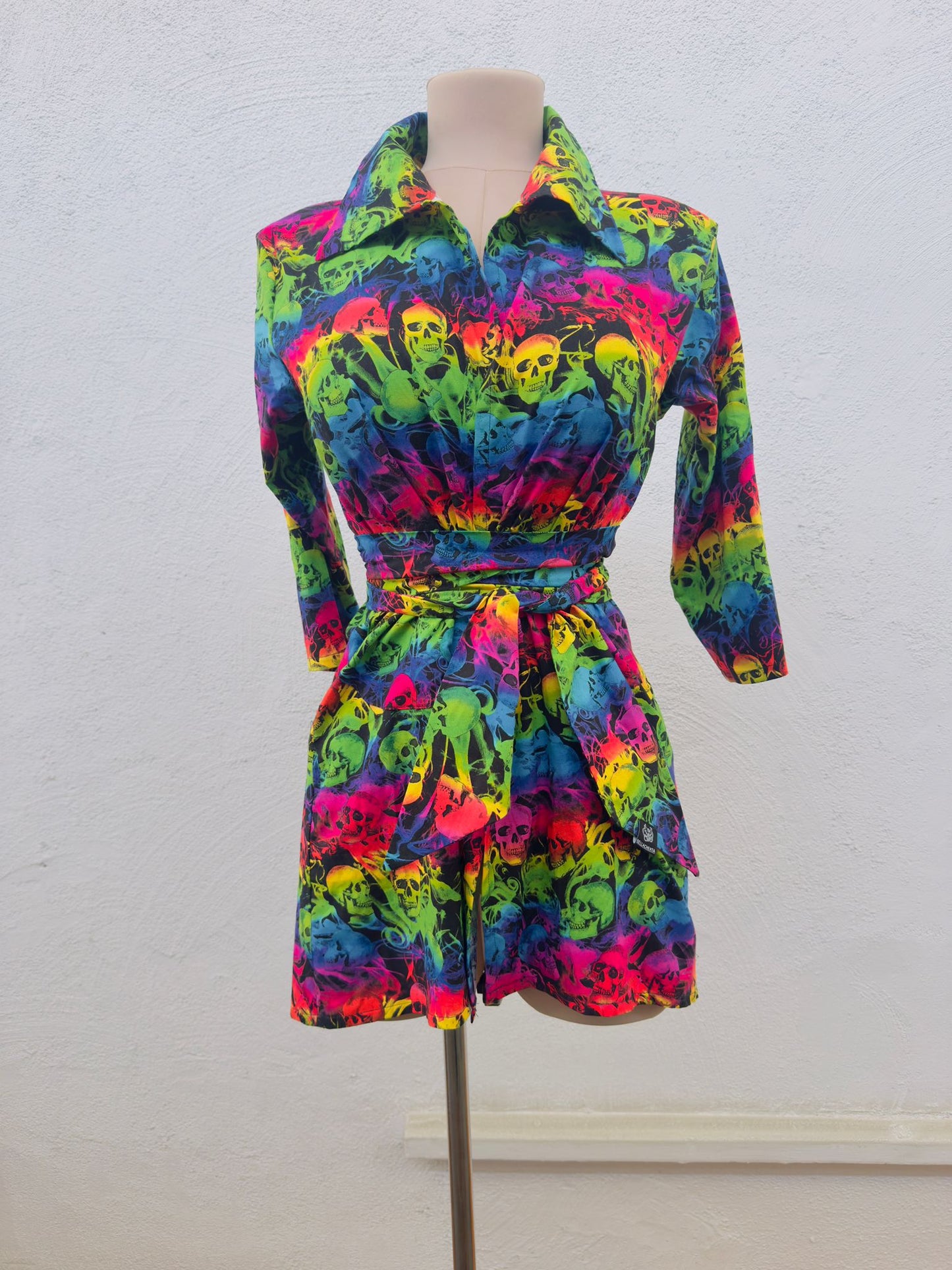 NEON SKULL ROBE